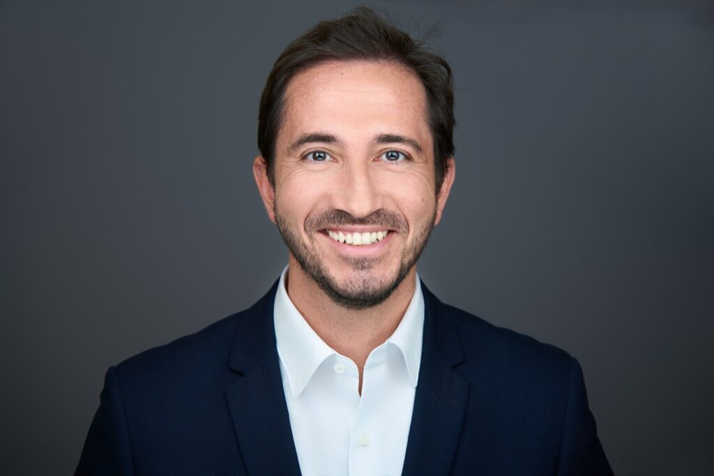 Portrait corporate d'un gérant de portefeuille réalisé pour un fonds d'investissement à Paris 8